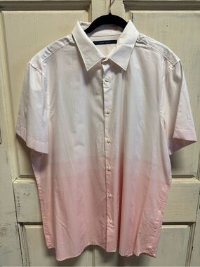 Men’s Perry Ellis Pink Ombre Button-Up Shirt